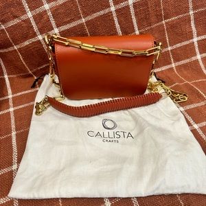 Calista leather purse